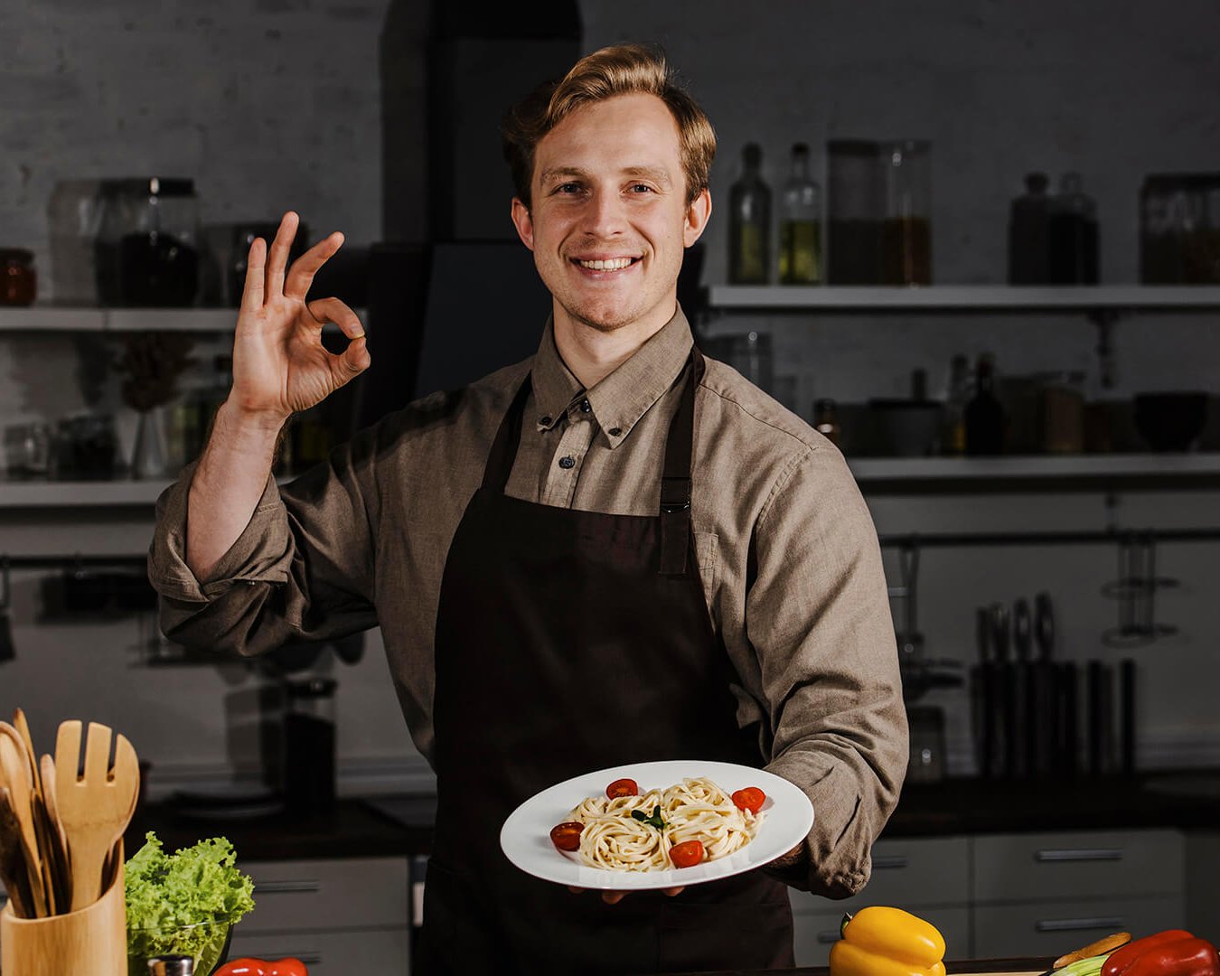 Fresh food prepared by the Shoalwater Tavern kitchen team